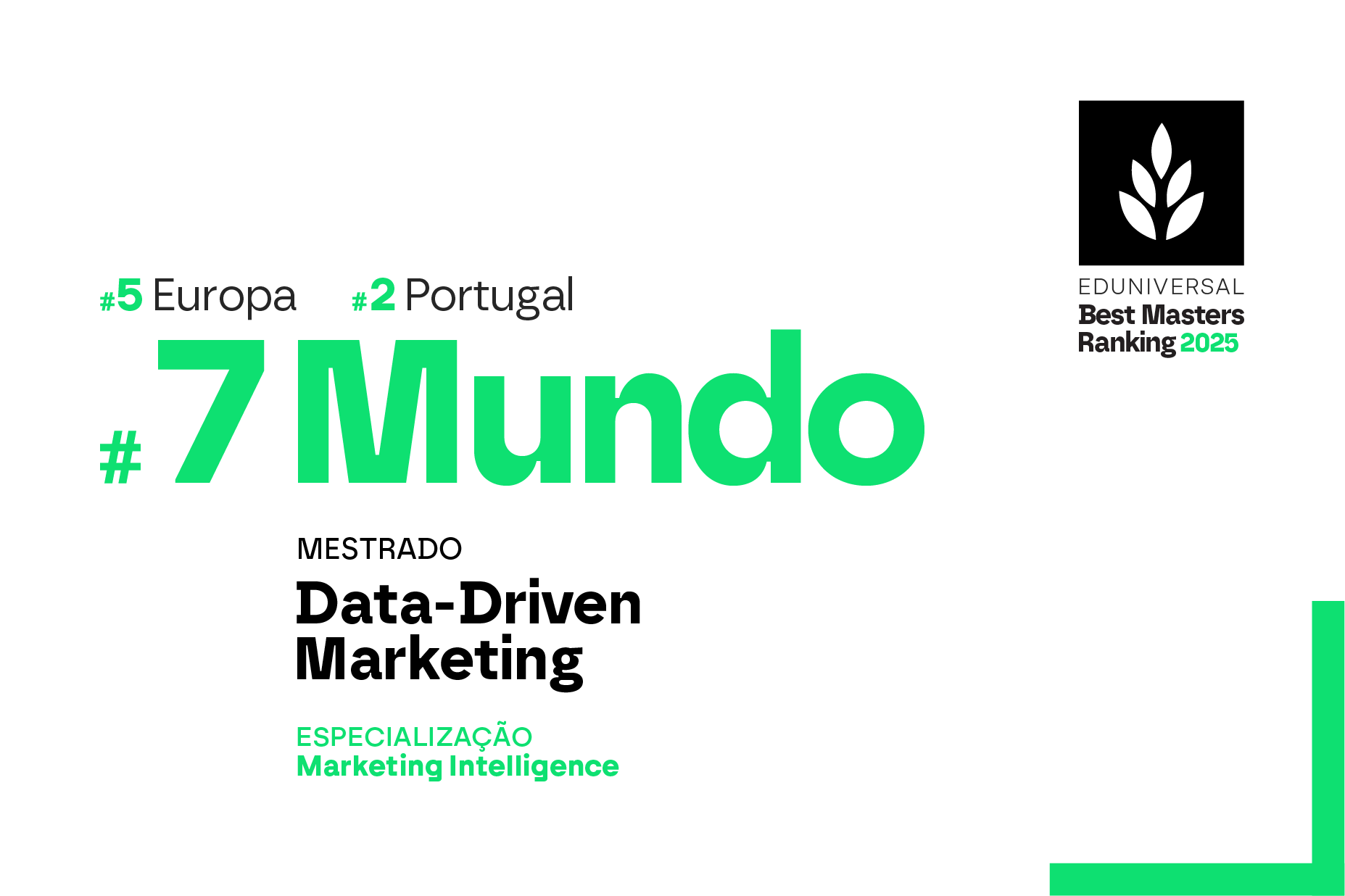 Data-Driven Marketing, com especialização em Marketing Intelligence image